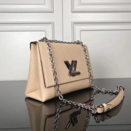 Replica Louis Vuitton Beige Twist GM
