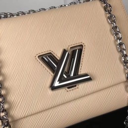 Replica Louis Vuitton Beige Twist GM