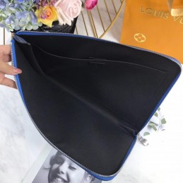 Replica Louis Vuitton Blue Football Pochette Jour GM