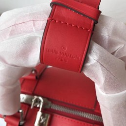 Replica Louis Vuitton Red Football Keepall Bandouliere 50