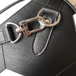 Replica Louis Vuitton Black Football Keepall Bandouliere 50