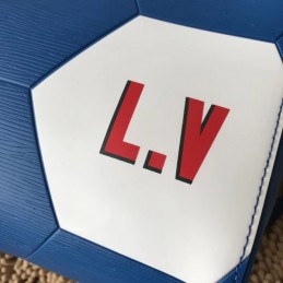 Replica Louis Vuitton Blue Football Keepall Bandouliere 50
