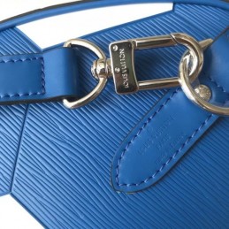 Replica Louis Vuitton Blue Football Keepall Bandouliere 50