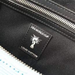 Replica Louis Vuitton Blue Football Keepall Bandouliere 50