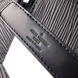 Replica Louis Vuitton Black Football Apollo Backpack