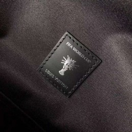 Replica Louis Vuitton Black Football Apollo Backpack