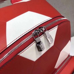 Replica Louis Vuitton Red Football Apollo Backpack