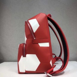 Replica Louis Vuitton Red Football Apollo Backpack