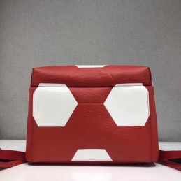 Replica Louis Vuitton Red Football Apollo Backpack