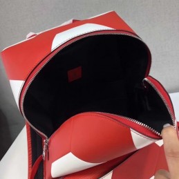 Replica Louis Vuitton Red Football Apollo Backpack