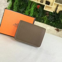 Replica Hermes Gray Dogon Wallet