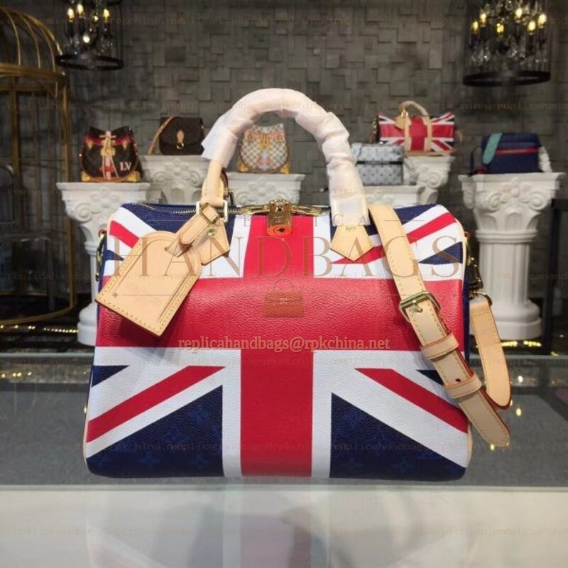 Replica Louis Vuitton Union Jack Graphic Speedy 30