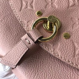 Replica Louis Vuitton Pale Pink Embossed Monogram Blanche BB