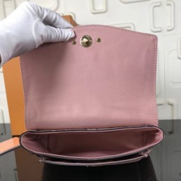Replica Louis Vuitton Pale Pink Embossed Monogram Blanche BB