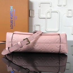 Replica Louis Vuitton Pale Pink Embossed Monogram Blanche BB