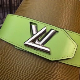 Replica Louis Vuitton Olive Green Lime Flap Noe