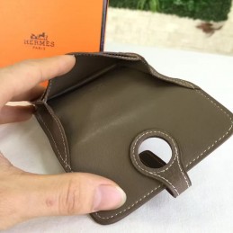 Replica Hermes Gray Dogon Wallet
