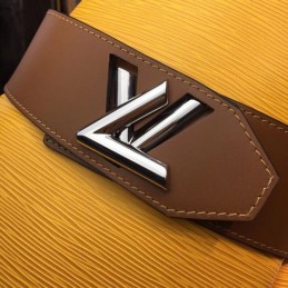 Replica Louis Vuitton Yellow Brown Flap Noe