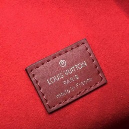 Replica Louis Vuitton Red Black Flap Noe