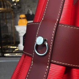 Replica Louis Vuitton Red Black Flap Noe