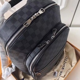 Replica Louis Vuitton Damier Graphite Michael Backpack