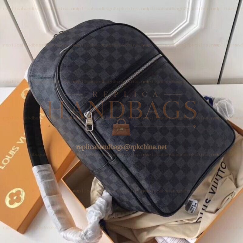 Replica Louis Vuitton Damier Graphite Michael Backpack