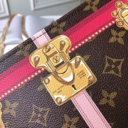 Replica Louis Vuitton Brown Monogram Multicolor Trunk Toiletry Pouch 26