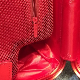 Replica Louis Vuitton Red Supreme Rimowa 45L Luggage
