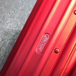 Replica Louis Vuitton Red Supreme Rimowa 45L Luggage
