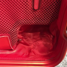 Replica Louis Vuitton Red Supreme Rimowa 45L Luggage