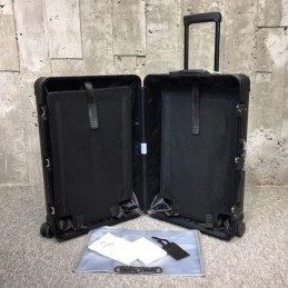 Replica Louis Vuitton Black Supreme Rimowa 82L Luggage