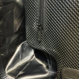 Replica Louis Vuitton Black Supreme Rimowa 82L Luggage
