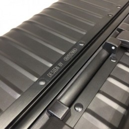 Replica Louis Vuitton Black Supreme Rimowa 82L Luggage