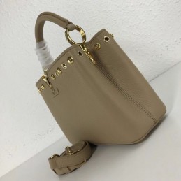 Replica Louis Vuitton Taupe Studded Capucines BB