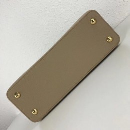 Replica Louis Vuitton Taupe Studded Capucines BB