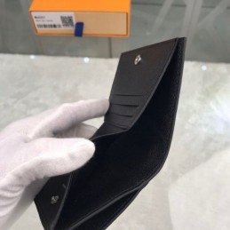 Replica Louis Vuitton Black Epi Leather Multiple Wallet