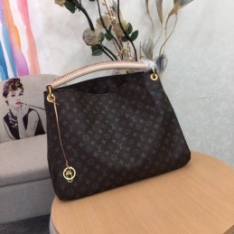 Replica Louis Vuitton Brown Monogram Artsy GM