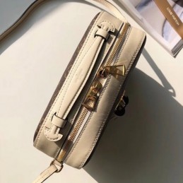 Replica Louis Vuitton Brown Monogram Beige Trim Saintonge