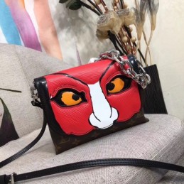 Replica Louis Vuitton Red Black Kabuki Pochette