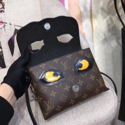 Replica Louis Vuitton Red Black Kabuki Pochette