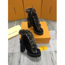 Replica Louis Vuitton Black Star Trail Ankle Boots
