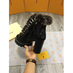 Replica Louis Vuitton Black Star Trail Ankle Boots