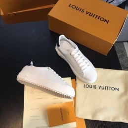 Replica Louis Vuitton White Low-Top Sneakers