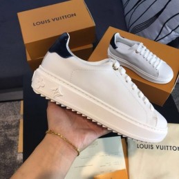 Replica Louis Vuitton White Low-Top Sneakers