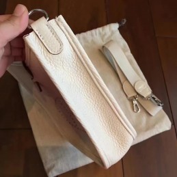 Replica Hermes Cream Evelyne 18 Bag