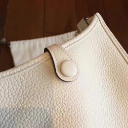 Replica Hermes Cream Evelyne 18 Bag