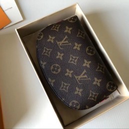Replica Louis Vuitton Brown Monogram Cosmetic Pouch
