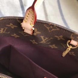 Replica Louis Vuitton Brown Monogram Beige Trim Montaigne GM