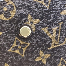 Replica Louis Vuitton Brown Monogram Beige Trim Montaigne GM