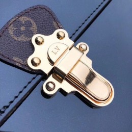 Replica Louis Vuitton Black Patent Cherrywood PM